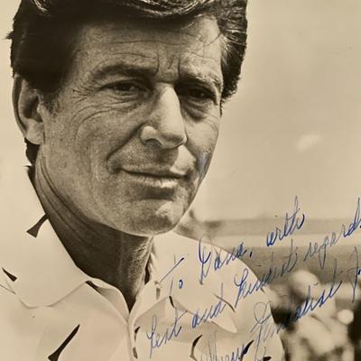 77 Sunset Strip Efrem Zimbalist Jr. signed photo