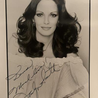 Jaclyn Smith signed photo