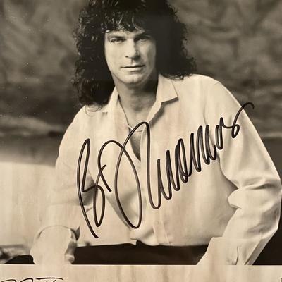 B. J. Thomas signed photo