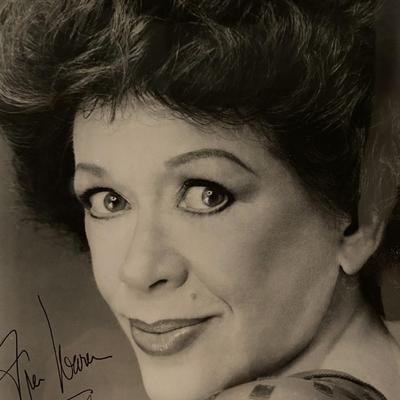 Fran Warren signed photo