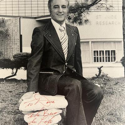 Danny Thomas signed photo