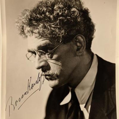 Boris Karloff signed photo
