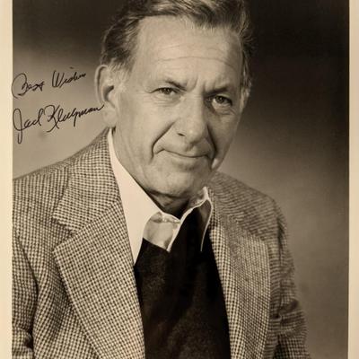 Odd Couple Jack Klugman signed photo