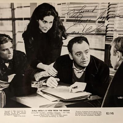 Carol Lawrence signed photo