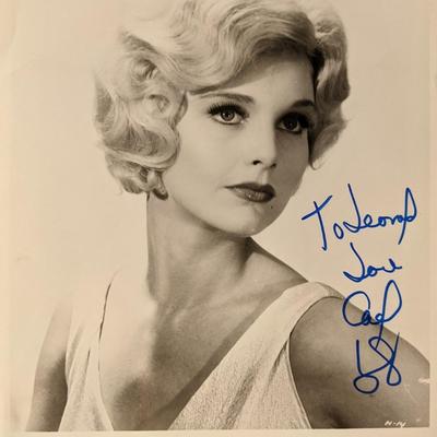 Carol Lynley signed photo