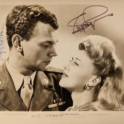 I'll Be Seeing You signed photo