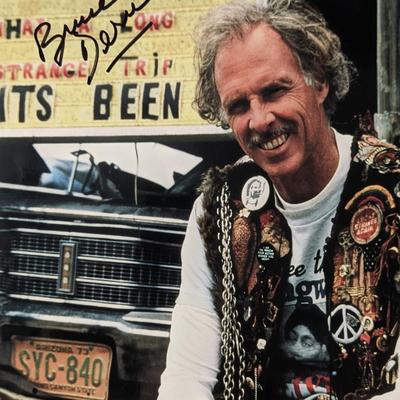 Bruce Dern signed photo