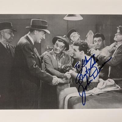 John Duncan signed photo