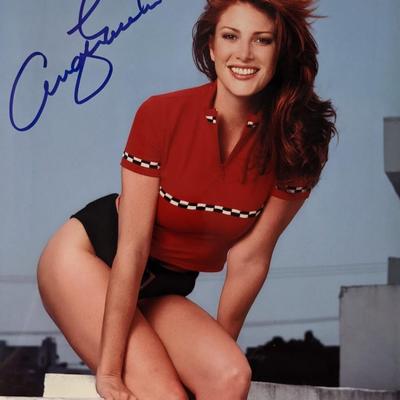 Angie Everhart signed photo
