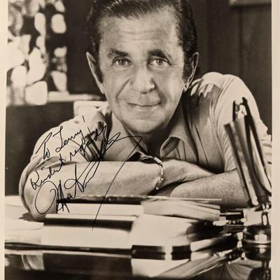 Morey Amsterdam signed photo