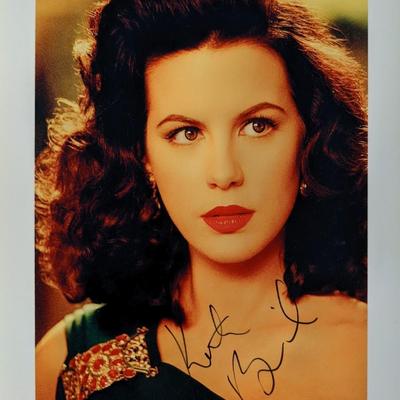 Kate Beckinsale signed photo