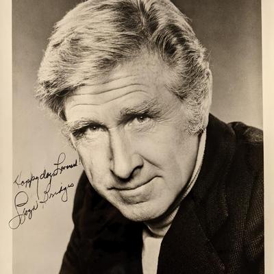 Lloyd Bridges signed photo