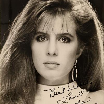 Martha Byrne signed photo