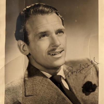 Douglas Fairbanks Jr.signed photo
