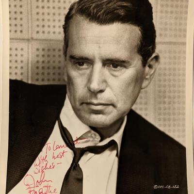 John Forsythe signed photo
