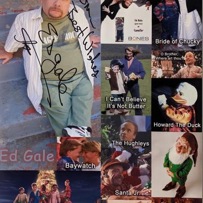 Ed Gale signed photo