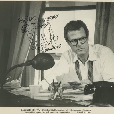 Robert Culp signed movie photo