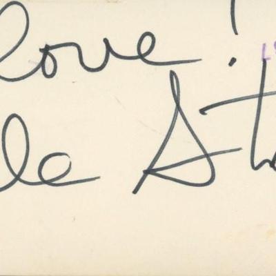 Gale Storm signature cut