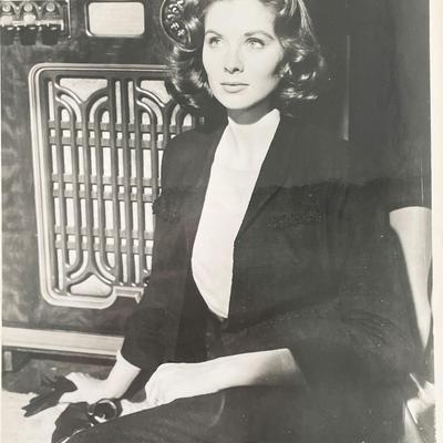 Kiss Them for Me Suzy Parker signed photo