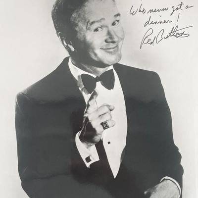 Red Buttons signed photo