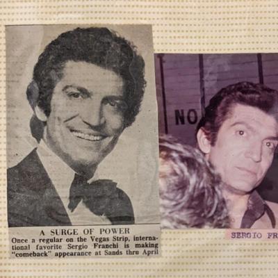 Sergio Franchi Original Photo