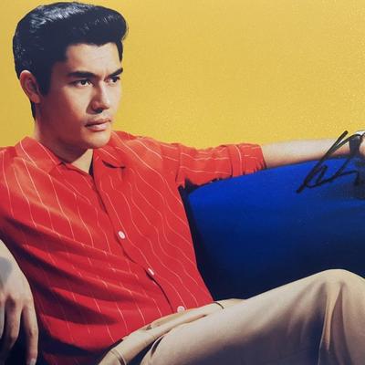 Henry Golding signed photo