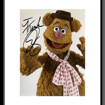 Fozzie Bear Frank Oz Signed photo. GFA Authenticated