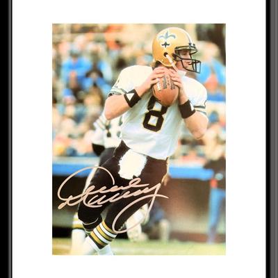 New Orleans Saints Quarterback Archie Manning signed photo. GFA Authenticated
