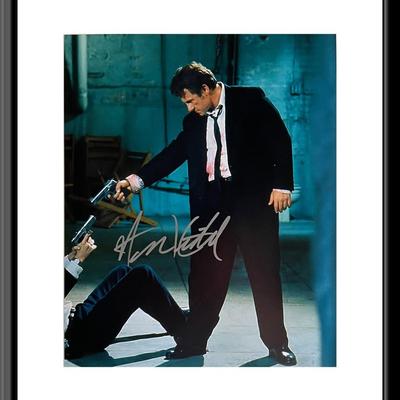 Reservoir Dogs Harvey Keitel signed photo. GFA Authenticated