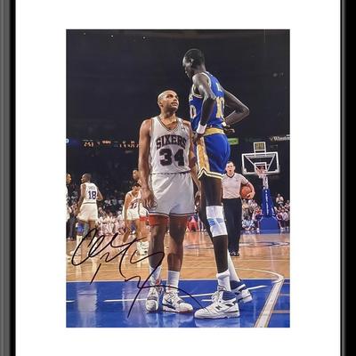 Philadelphia 76ers Charles Barkley signed photo