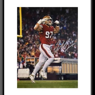 SF 49ers Nick Bosa signed photo