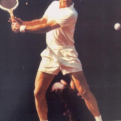 Tennis Great Rod Laver signed photo