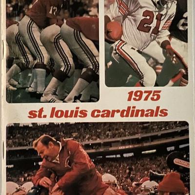 1975 St. Louis Cardinals team program