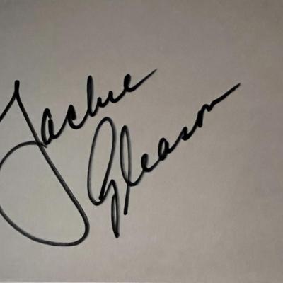 Jackie Gleason original signature