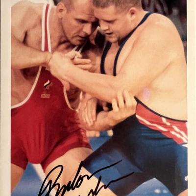 Rulon Gardner signed photo
