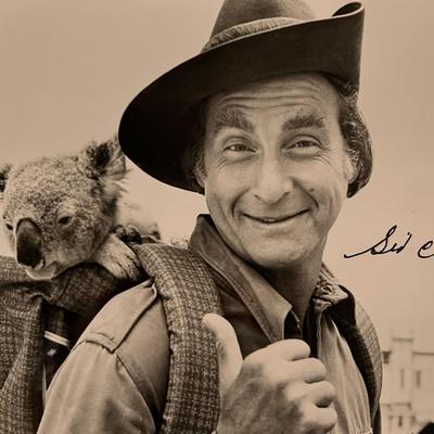 Sid Caesar signed photo