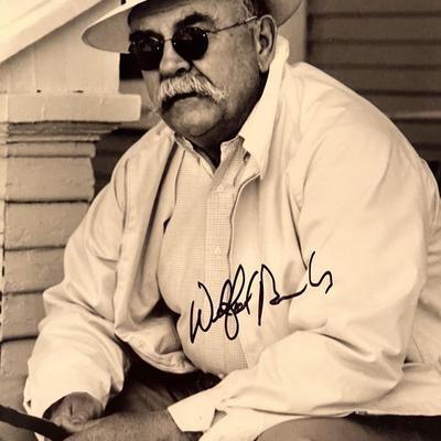Wilford Brimley signed photo