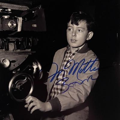 Leave it To Beaver Jerry Mathers signed photo