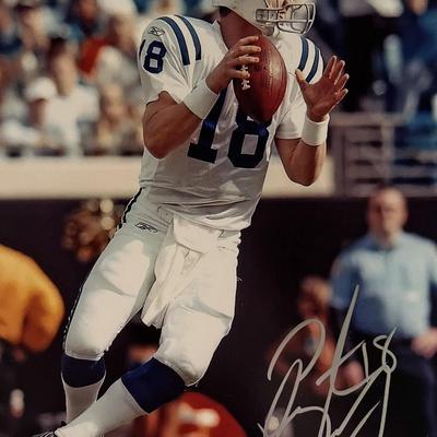 Indianapolis Colts Peyton Manning signed photo 