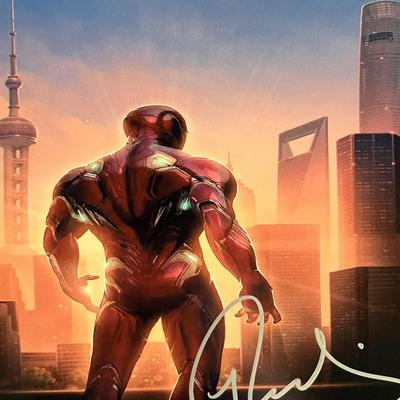 Avengers Robert Downey Jr. signed photo