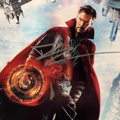 Doctor Strange Benedict Cumberbatch signed photo