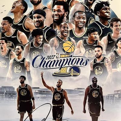 Golden State Warriors Steph Curry signed photo