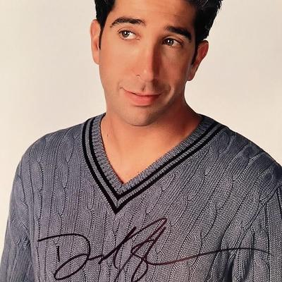 Friends David Schwimmer signed photo