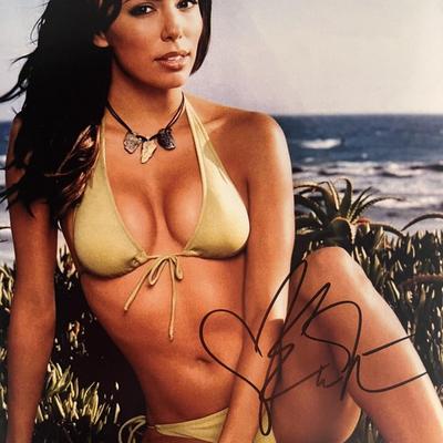 Eva Longoria signed photo