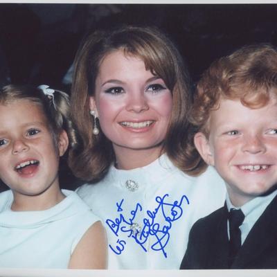 Family Affair Kathy Garver signed photo