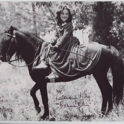 Cammie King "Gone With the Wind" signed movie photo. GFA Authenticated