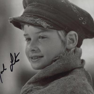 Mark Lester "Oliver!" signed movie photo