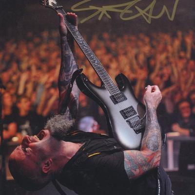 Scott Ian signed "Anthrax" photo