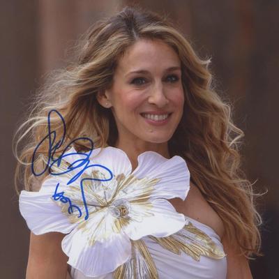 SATC star Sarah Jessica Parker signed photo