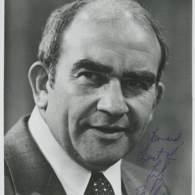 Eddie Asner signed photo